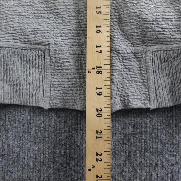 Lululemon Jacket Womens 4 On Repeat Bomber Light Gray Textured Athleisure Casual - Picture 10 of 12